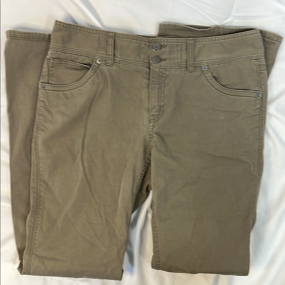 LONDONJEAN Christie Fit cocoa chino stretch Pants